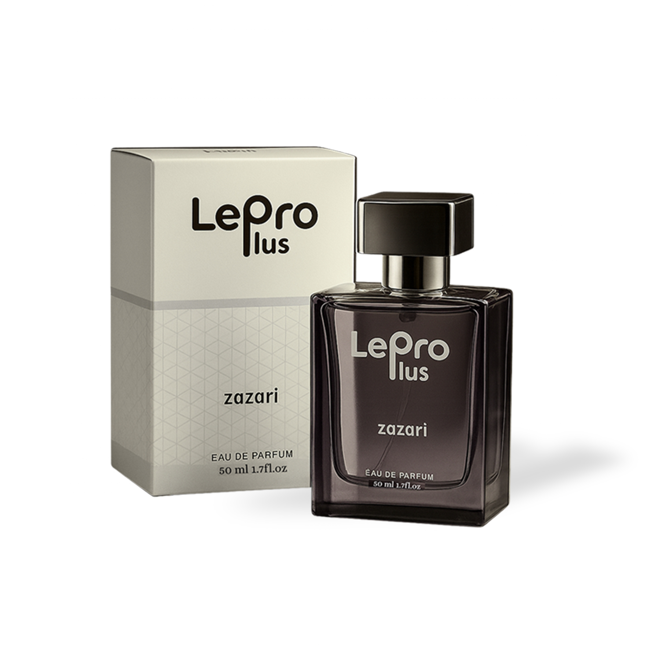 Perfume bottle with box.